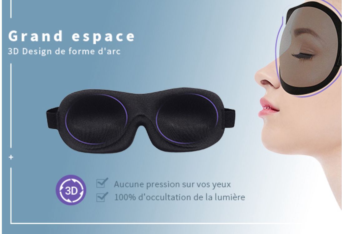 Masque de sommeil