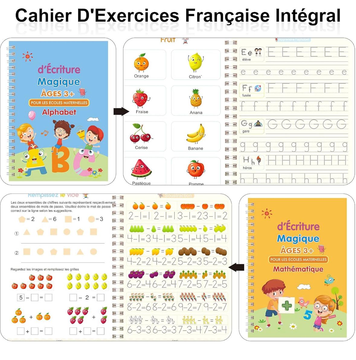 Cahier Magique pour vos enfants