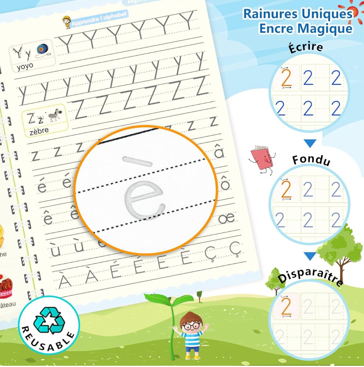 Cahier Magique pour vos enfants