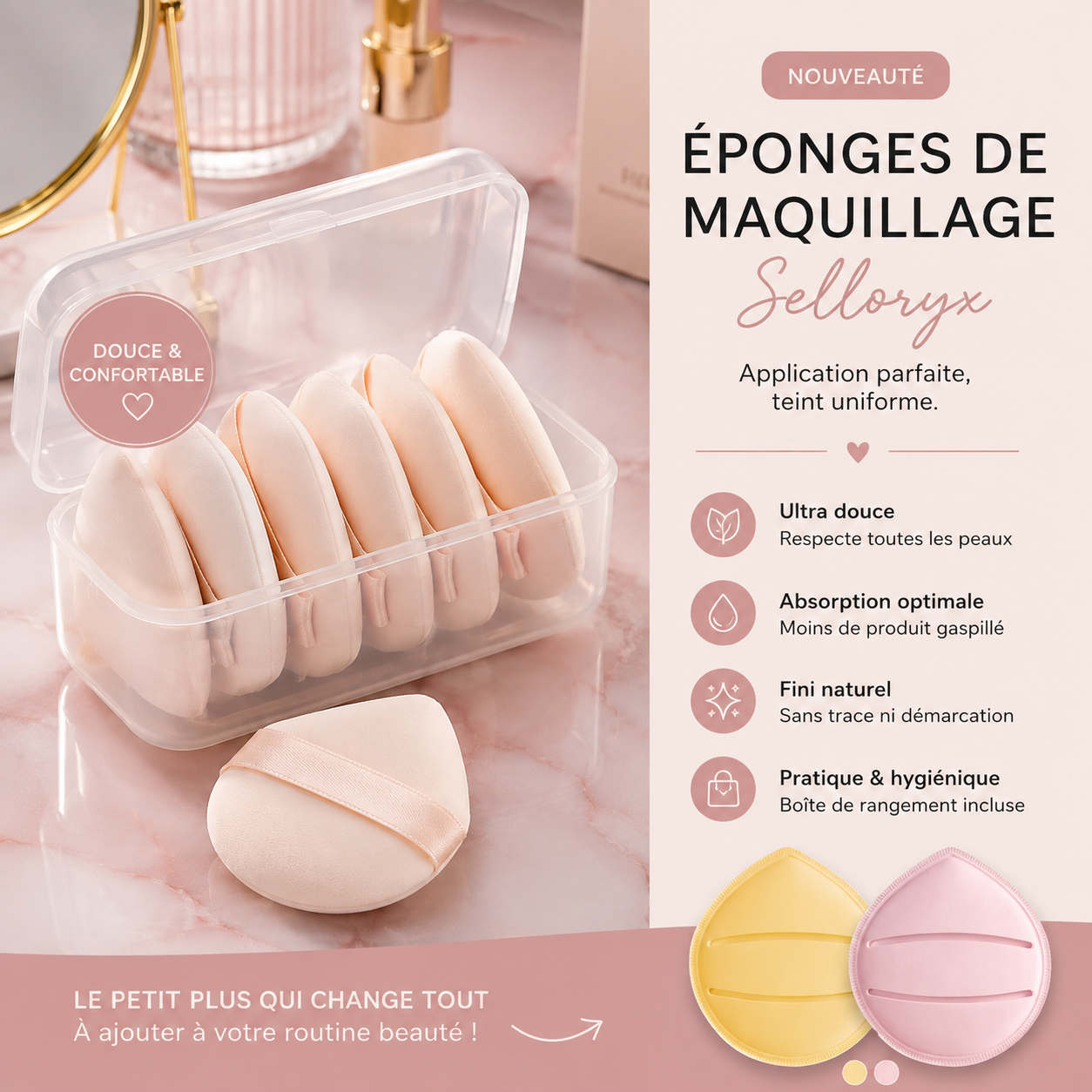 Éponges de Maquillage