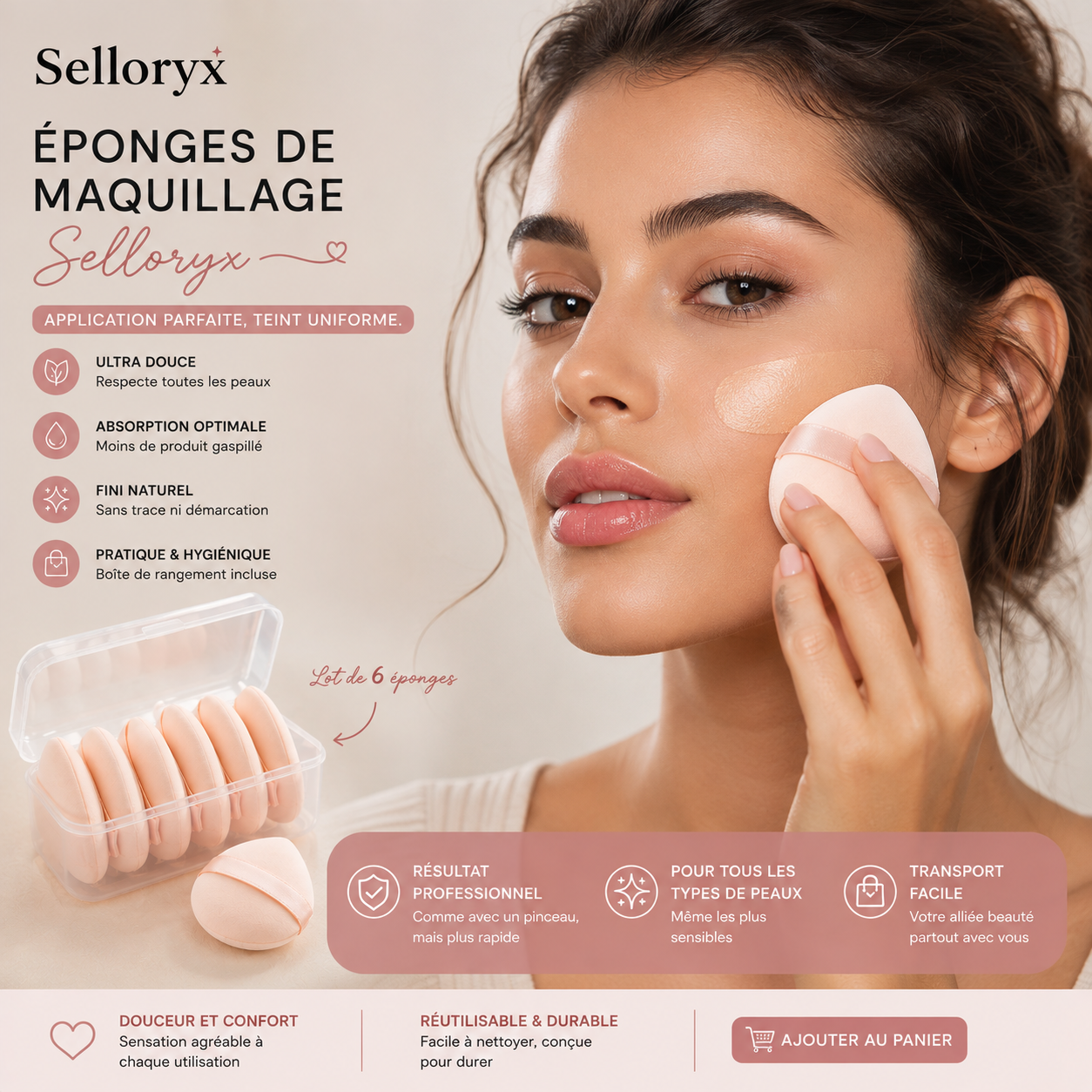 Éponges de Maquillage
