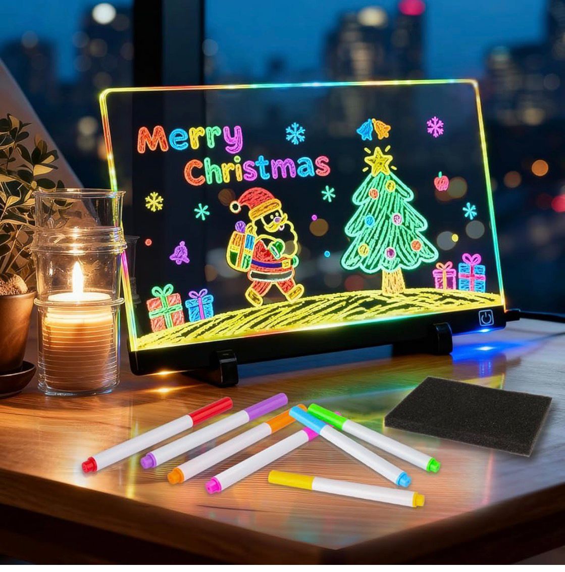 ✨ Light Drawing Tablet – Create, Erase, Repeat Endlessly